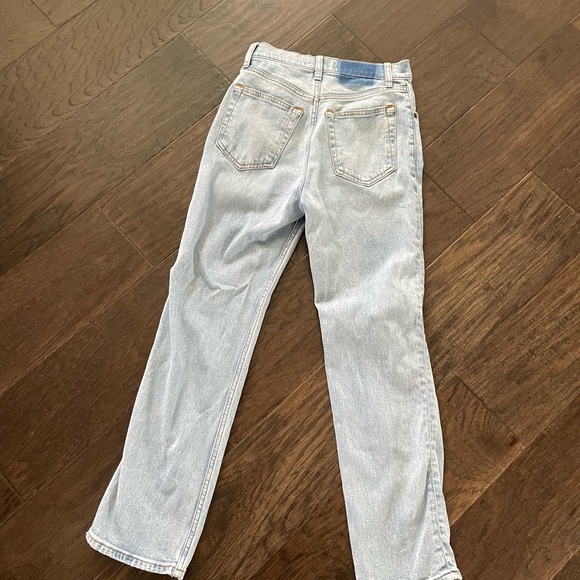 Ankle straight ultra high rise jeans - Picture 4 of 4